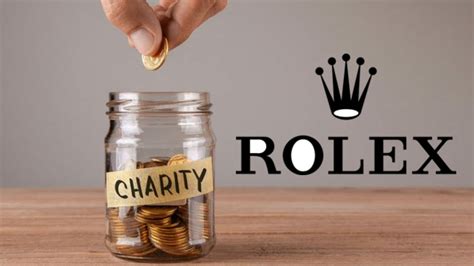 rolex company donation|Rolex non profit organization.